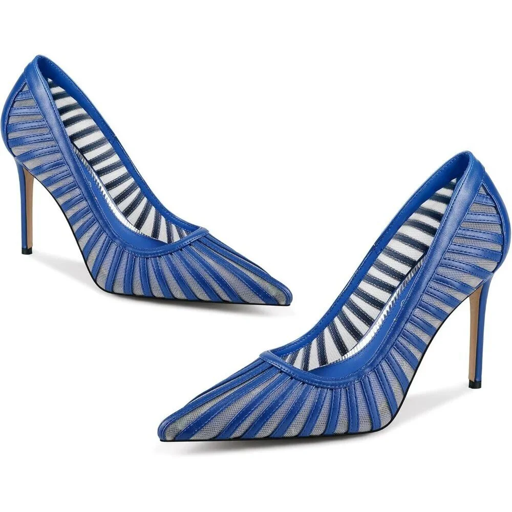 N/A mesh striped